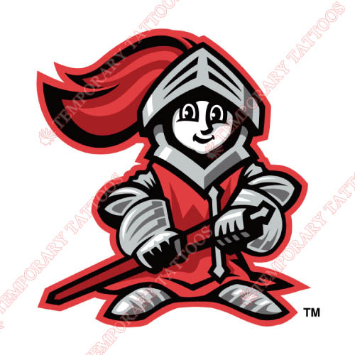 Rutgers Scarlet Knights Customize Temporary Tattoos Stickers NO.6038